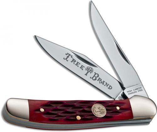 Boker Copperhead Knife, Jigged Red Bone, BK-746