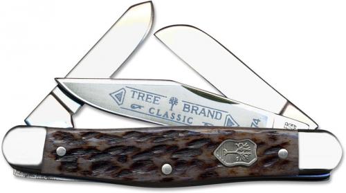 Boker Stockman Knife, Appaloosa Bone, BK-7474AB