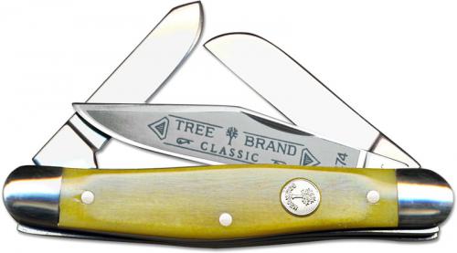 Boker Stockman Knife, Smooth Yellow Bone, BK-7474Y