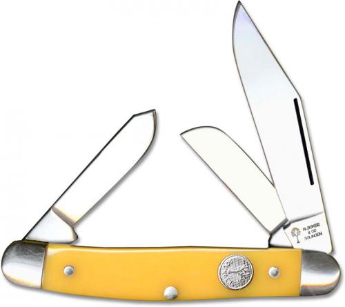 Boker Medium Stockman, Smooth Yellow, BK-7588YB