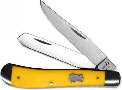 Boker Knives: Boker Mini Trapper Knife, Yellow, BK-BO294Y