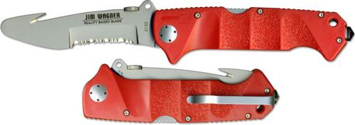 Boker Knives: Boker Jim Wagner Reality Based Rescue, Red, BK-BO56