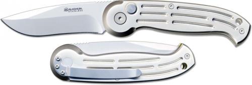 Boker Magnum T, Drop Point, Silver Handle, BK-BO7