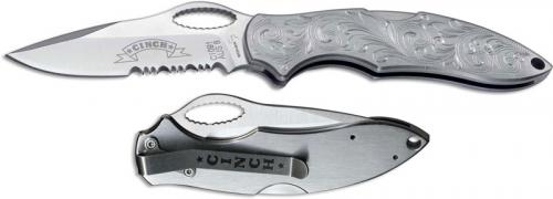 Boker Cinch Roper Knife, Western Scroll, BK-01CI091E