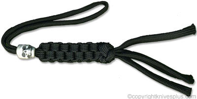 Boker Knives: Boker Lanyard, Black with Skull, BK-WT001