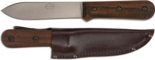 Becker Kephart Knife BK62 - Horace Kephart Bushcraft - Carbon Steel Fixed Blade - Walnut Handle - USA Made
