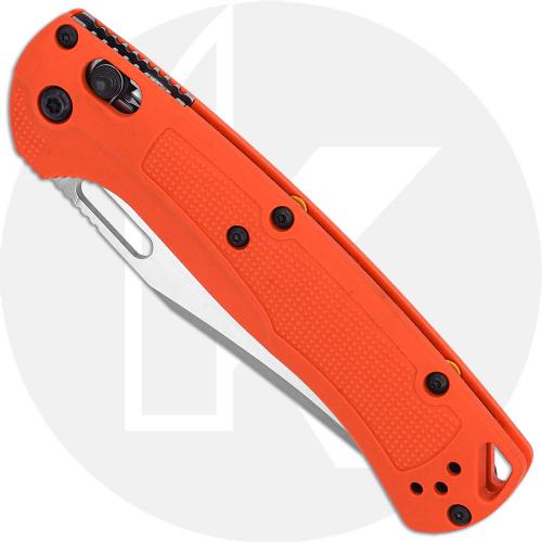 Benchmade Taggedout 15535 - CPM 154 Clip Point - Orange Grivory - AXIS Lock Folder - USA Made