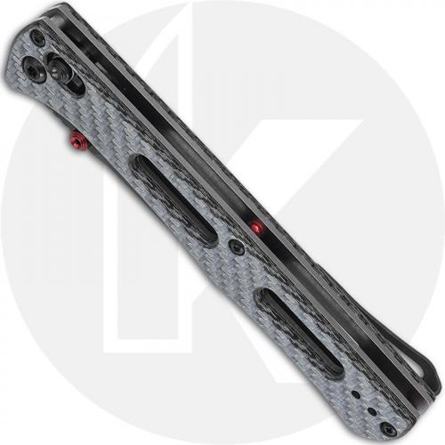 Benchmade Fact 417GY-1901 - 2019 Shot Show Limited Edition - Serial Number BNIB - Gray PVD S30V - Silver Twill G10 - USA Made