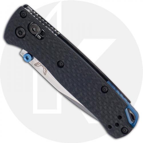 Benchmade Mini Bugout 533-3 Knife - Satin S90V Drop Point - Carbon Fiber - AXIS Lock Folder - USA Made