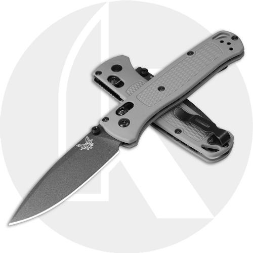 Benchmade Bugout 535BK-08 EDC Knife - Cobalt Cerakote S30V - Storm Gray Grivory - USA Made