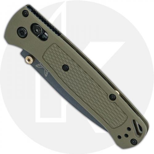 Benchmade Bugout 535GRY-1 Knife Gray Drop Point Ranger Green Grivory AXIS Lock Folder USA Made