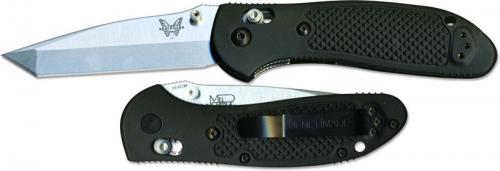 Benchmade 553 Griptilian S30V EDC Satin Tanto Black GFN AXIS Lock Folder USA Made