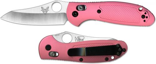 Benchmade Mini Griptilian, Pink, BM-555HGPNK