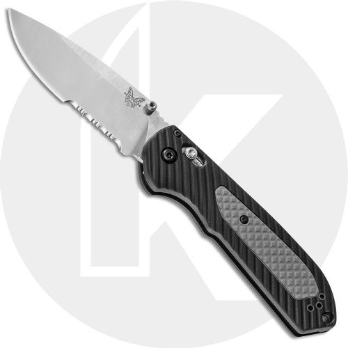 Benchmade Freek 560S Knife EDC Part Serrated Drop Point AXIS Lock Folder Dual Durometer Handle