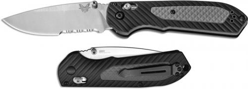 Benchmade Freek 560S Knife EDC Part Serrated Drop Point AXIS Lock Folder Dual Durometer Handle