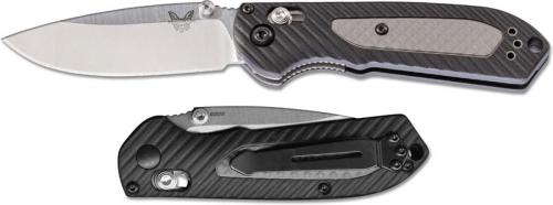 Benchmade 565 Mini Freek Knife EDC Drop Point AXIS Lock Folder Dual Durometer Handle