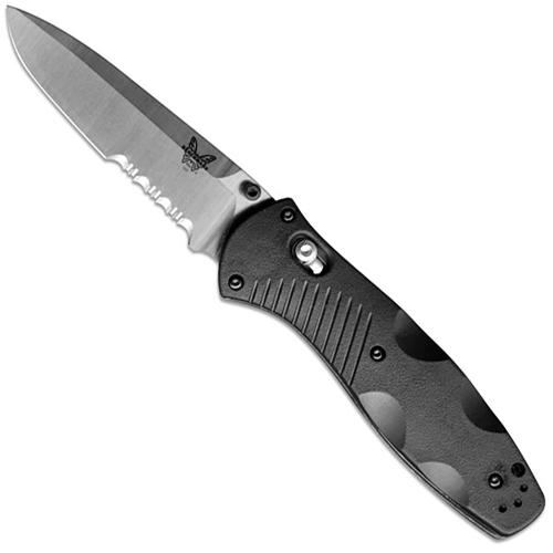 Benchmade Knives: Benchmade Barrage Knife, Part Serrated, BM-580S