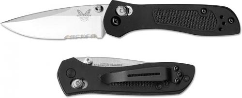 Benchmade Sequel Knife, Part Serrated, BM-707S