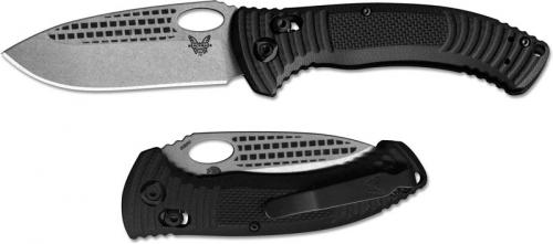 Benchmade 737 Aileron Steve Tarani S30V Drop Point Black G10 AXIS Lock Folder USA Made