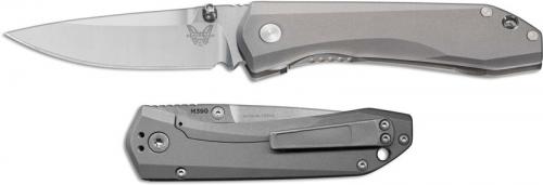 Benchmade 765 Mini Ti Monolock EDC Folding Knife M390 Drop Point with Titanium Handle USA Made