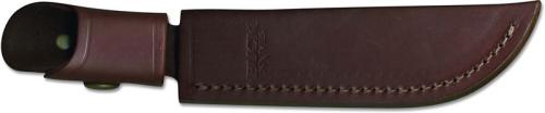 Buck Pathfinder Knife Sheath Only, Burgundy Leather, BU-105BRS