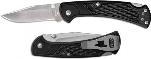 Buck 112 Slim Select EDC 0112BKS1 Clip Point Blade Black GFN Lock Back Folder Made in USA