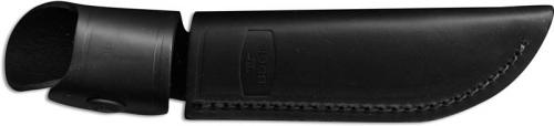Buck Personal Knife Sheath Only, Black Leather, BU-118S