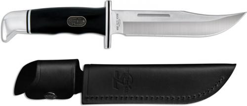 Buck 119 Special 0119BKS 75 Year Anniversary Knife Clip Point Fixed Blade Black Phenolic USA Made