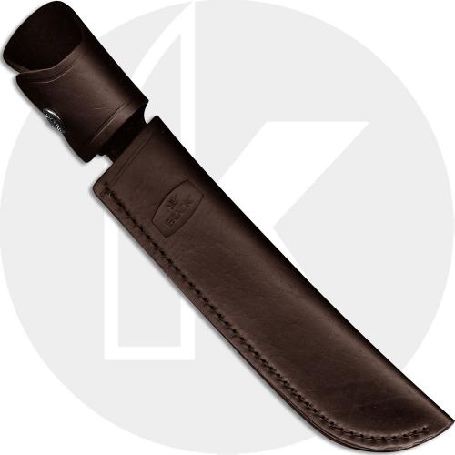 Buck General Knife Sheath, Burgundy Leather, BU-120BRS