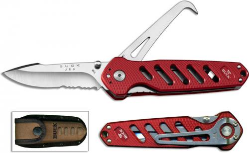 Buck Crosslock Hoofpick, Red, BU-183RDS