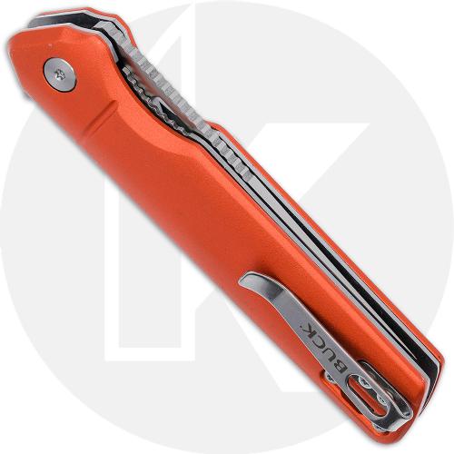 Buck Infusion 239ORS Knife - Assisted - Orange Aluminum - Flipper