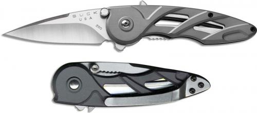 Buck Rush Knife, Gun Metal Gray, BU-290GYS1