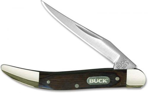 Buck Toothpick, Woodgrain Handle, BU-385BRS