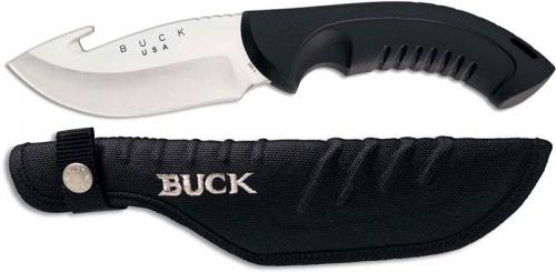Buck Omni Hunter Knife, 12PT Gut Hook Black, BU-393BK