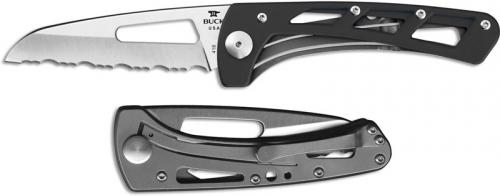 Buck Vertex Knife, Black, BU-418BKX