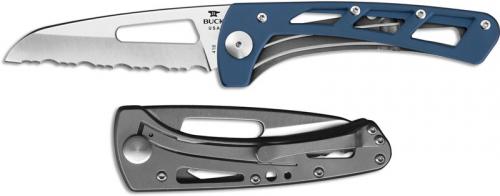 Buck Vertex Knife, Blue, BU-418BLX