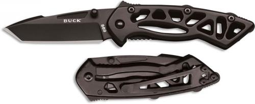 Buck Knives: Buck Small Bones Knife, Black, BU-869BKS
