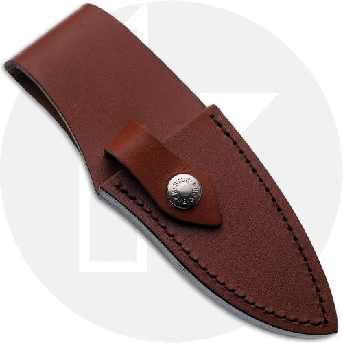 Buck Custom Light Skinner 921SP1 Fixed Blade Knife - Limited Edition - Satin BG-42 Drop Point - Elk Antler with Elk Inlay - USA