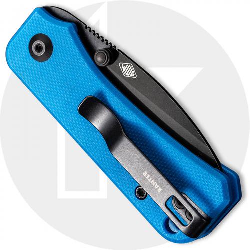 CIVIVI Baby Banter C19068S-3 - Black Stonewash Nitro-V - Blue G10 - Liner Lock Folder