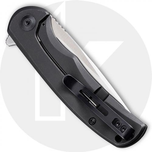 CIVIVI NOx C2110B - Satin Nitro-V Drop Point - Black Stainless Steel - Frame Lock Flipper Folder