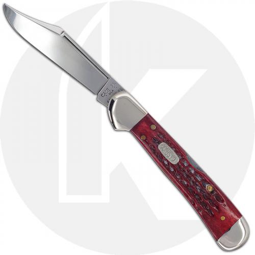 Case CopperLock Knife 00790 - Pocket Worn Old Red - 61549L SS - Discontinued - BNIB