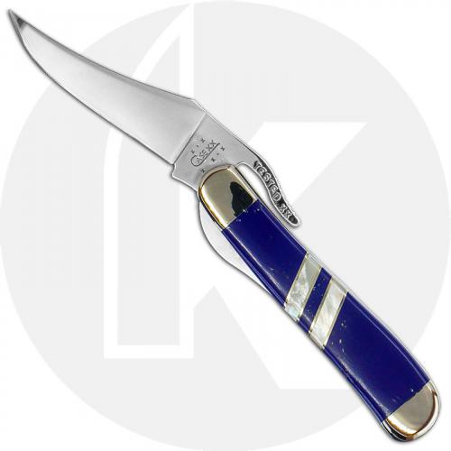 Case RussLock Knife 1384 - Exotic Blue Lapis - EX1953LSS - Discontinued - BNIB