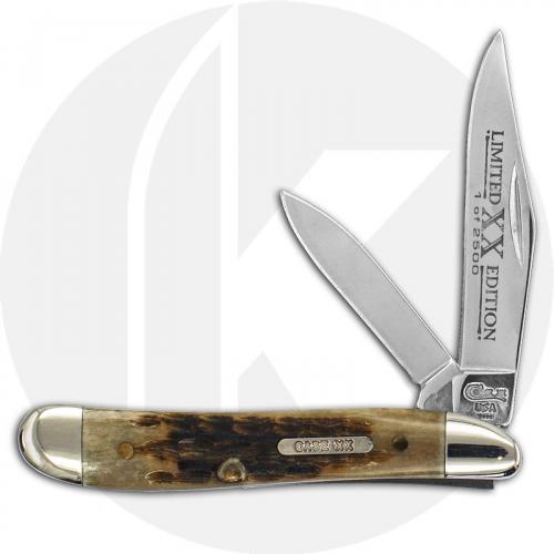 Case Peanut Knife 02970 - Limited Edition II - Green Bone - 6220SS - Discontinued - BNIB