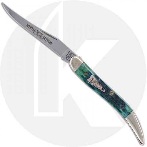 Case Small Texas Toothpick Knife 10071 - Limited Edition X - Kentucky Bluegrass - 610096SS - Discontinued - BNIB