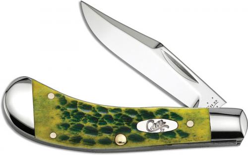 Case Saddlehorn Knife, Green Apple Bone, CA-10286