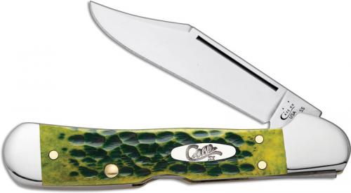 Case CopperLock Knife, Green Apple Bone, CA-10287