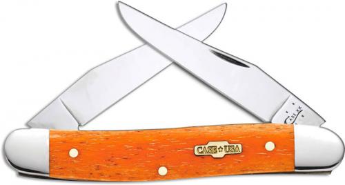 Case Muskrat Knife, Smooth Persimmon Orange Bone, CA-10317