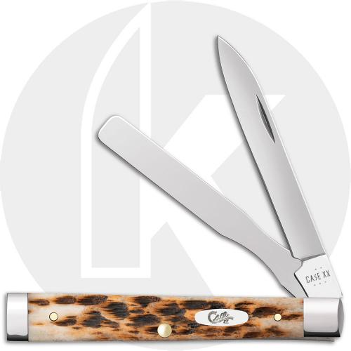Case Baby Doc 10797 Knife - Jigged Amber Bone - 6282SPSS