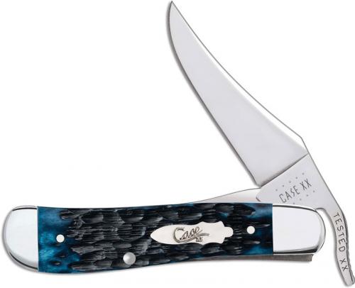 Case RussLock Knife 10884 Blue Denim Bone 61953LSS