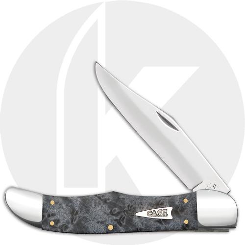 Case Folding Hunter 11013 Knife - Smooth Gray Birdseye Maple - 7165SS
